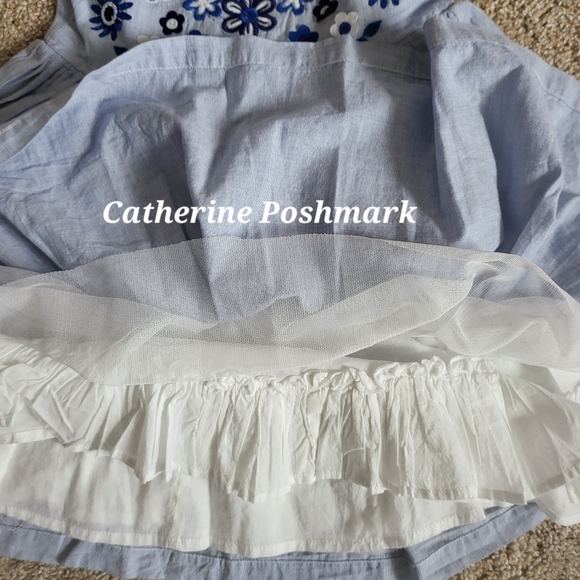 ♥️NWT♥️ BODEN GIRLS CHAMBRAY DRESS - Picture 6 of 15